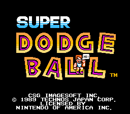 Super Dodge Ball screenshot 3 for NES